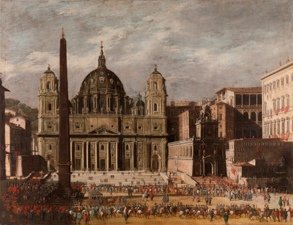 Saint Peter Church by Viviano Codazzi